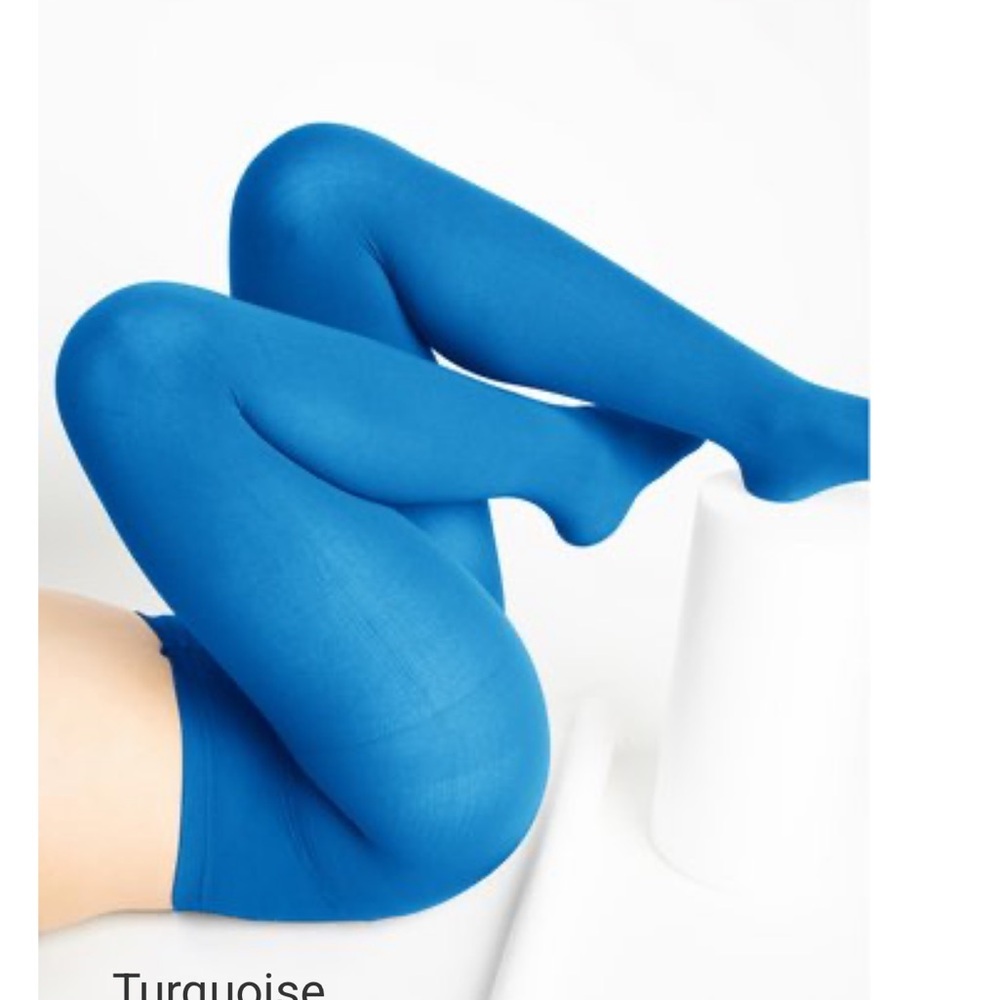 Turquoise Tights